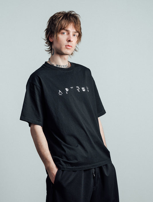 AR-0008 S/S TEE[URBAN GRUNGE LOGO]