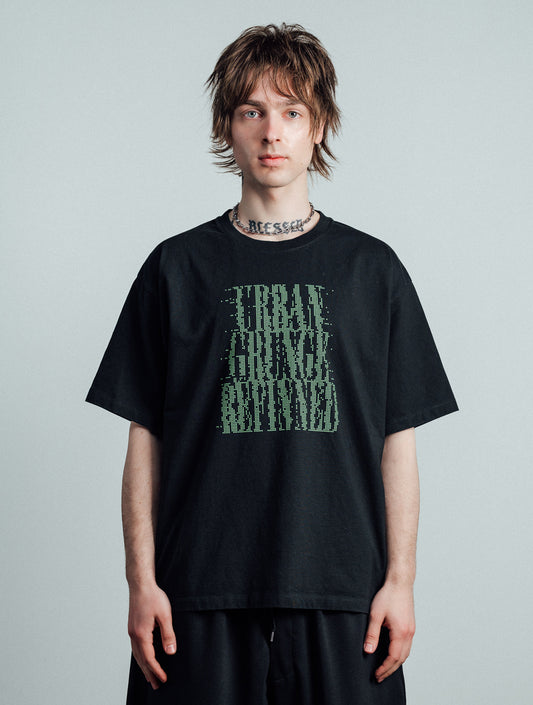 AR-0009 S/S TEE [DEGITAL LOGO]