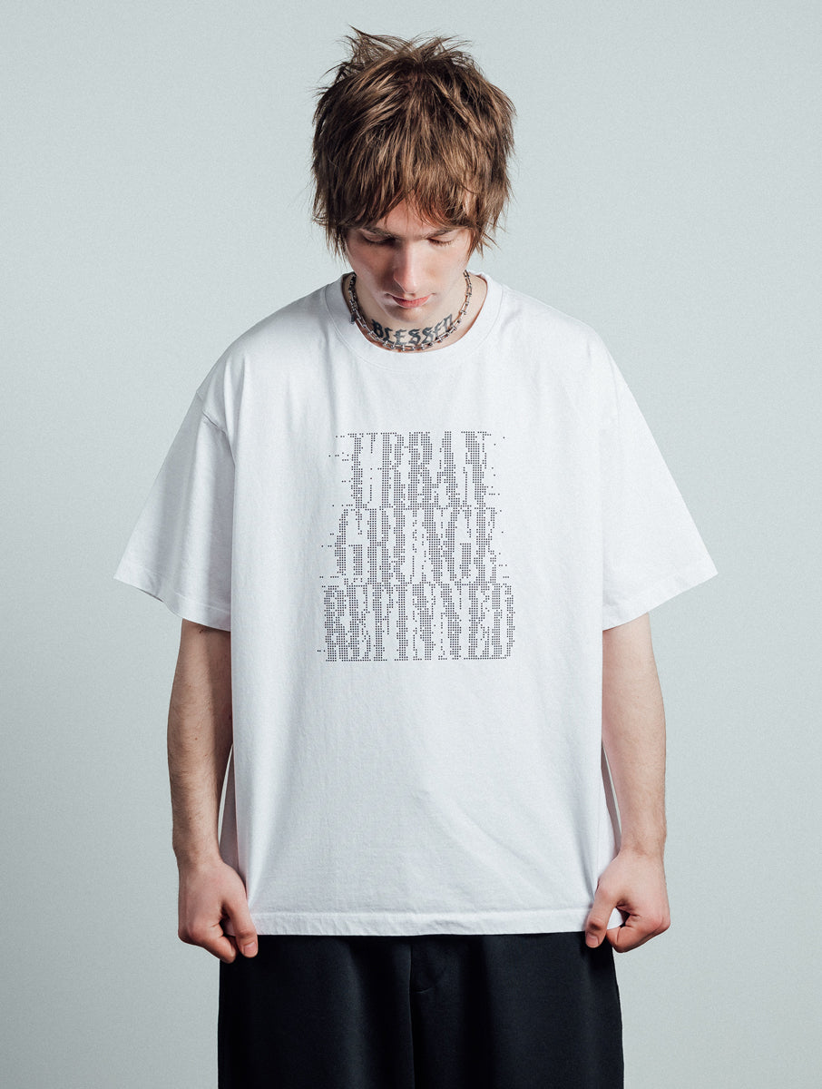 AR-0009 S/S TEE [DEGITAL LOGO]